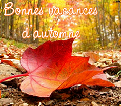Le secrétariat sera fermé du vendredi 10 octobre 2025 à 16h00 au lundi 27 octobre 2025 à 7h15